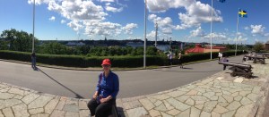 View of harbor from Skansen